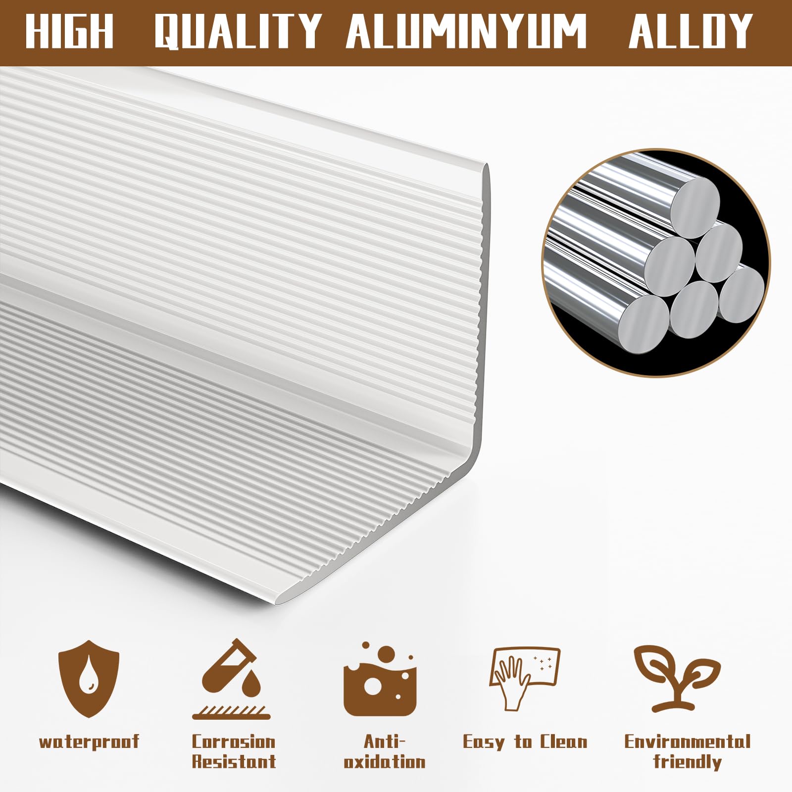 Jiekayi L-shaped corner protector protects a table edge for safer furniture
