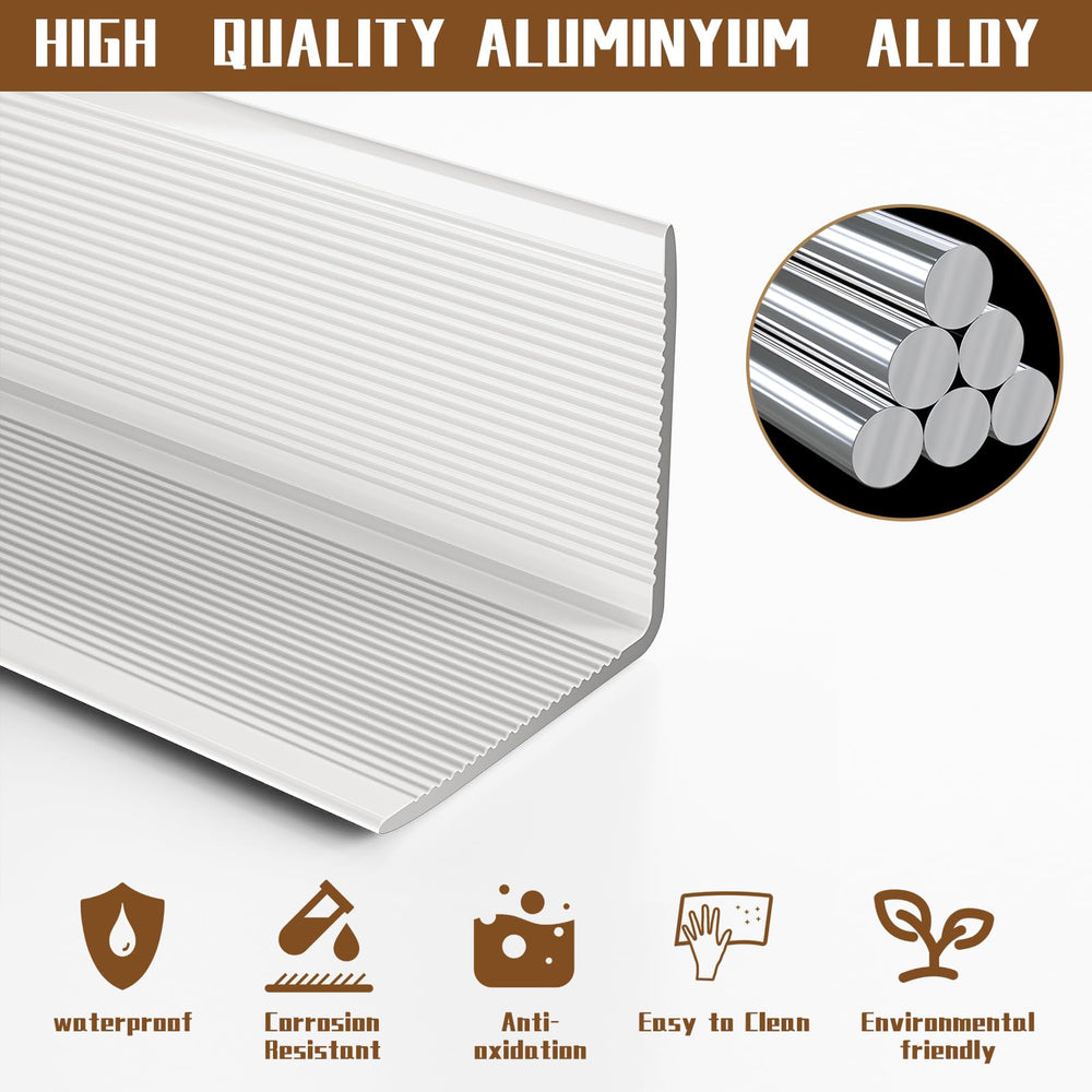 Jiekayi L-shaped corner protector protects a table edge for safer furniture