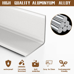 Jiekayi L-shaped corner protector protects a table edge for safer furniture
