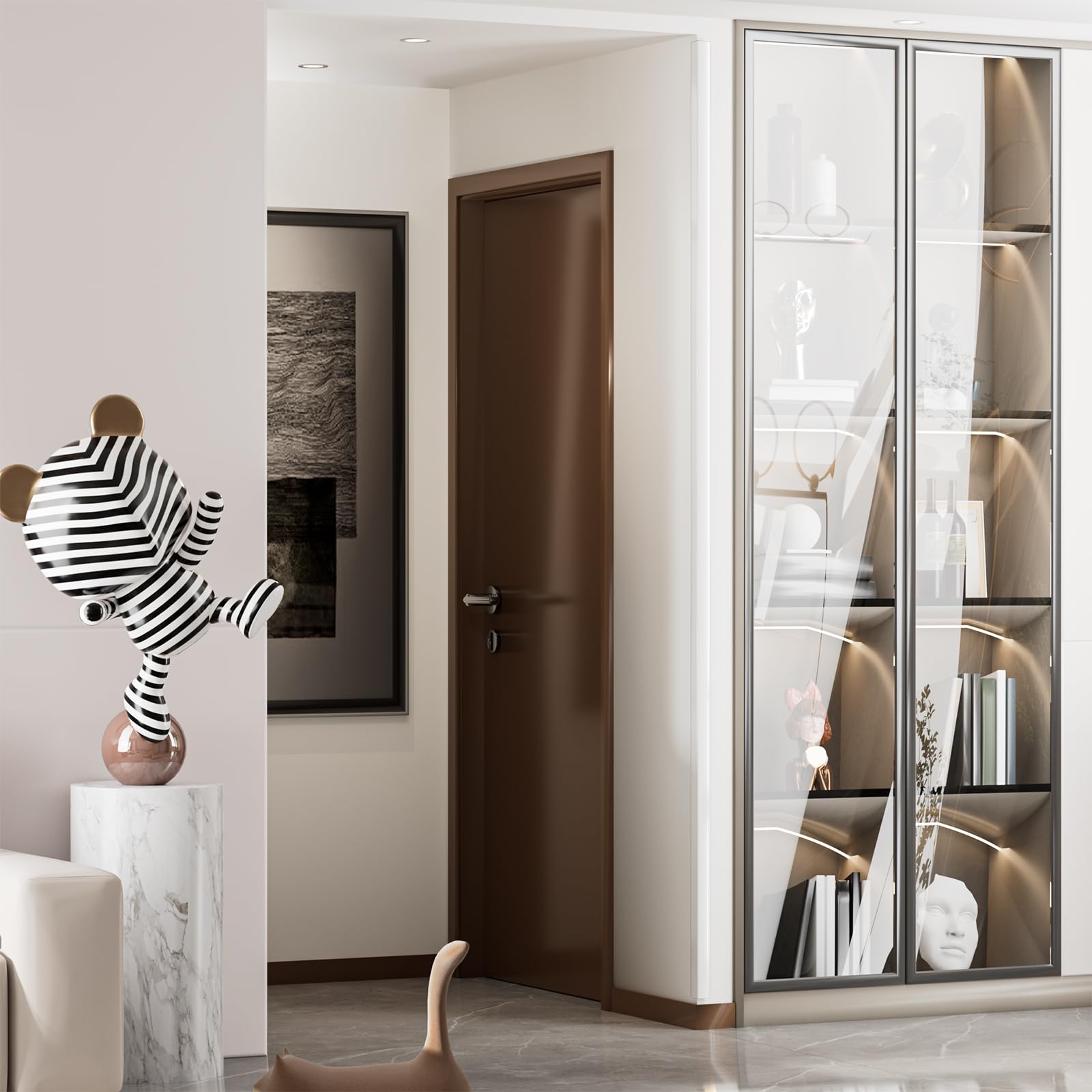 Jiekayi wall frame and window edge corner guard provides durable trim protection