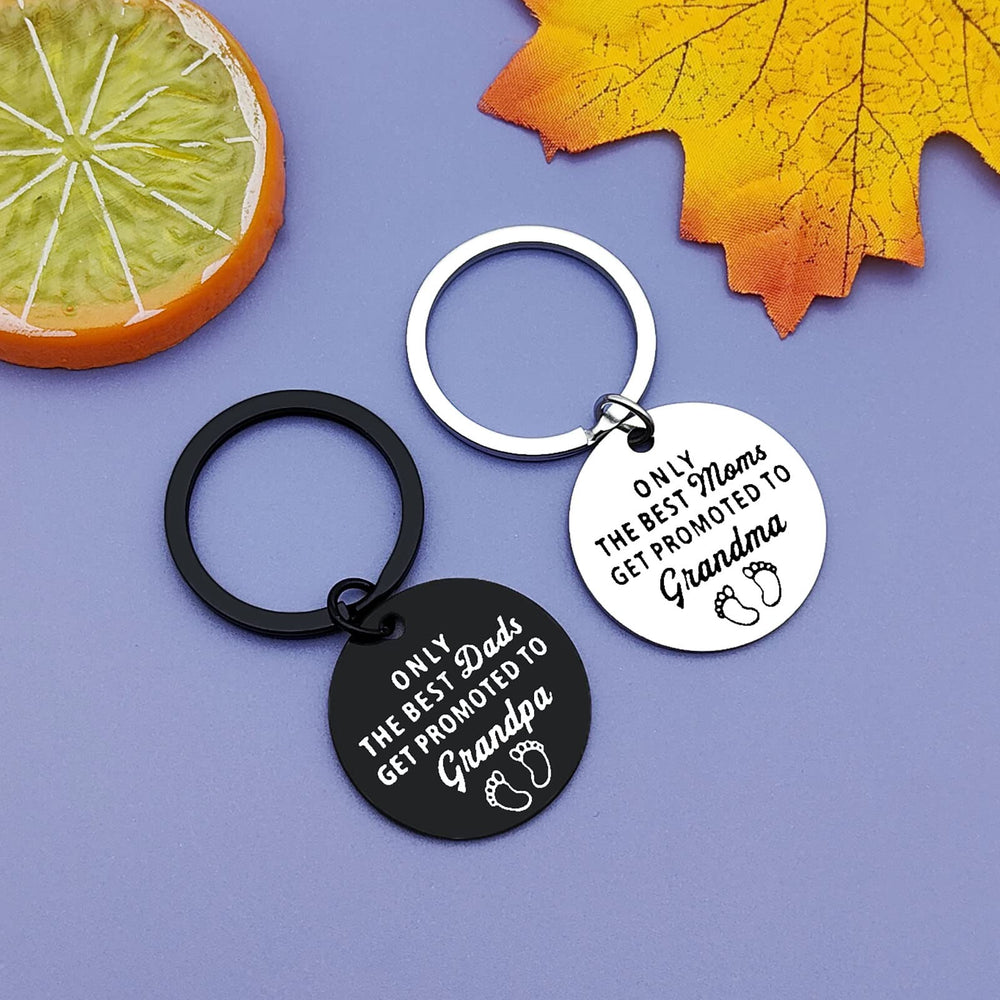 Jielahua Mother's Day/Father's Day gift keychain; durable stainless steel.