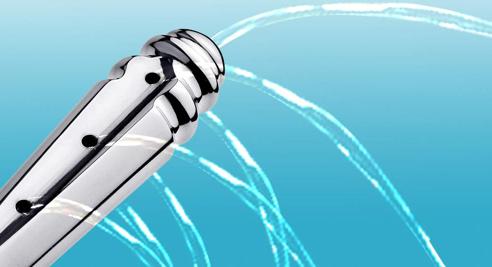 JIELUO aluminum body shower component resists rust.