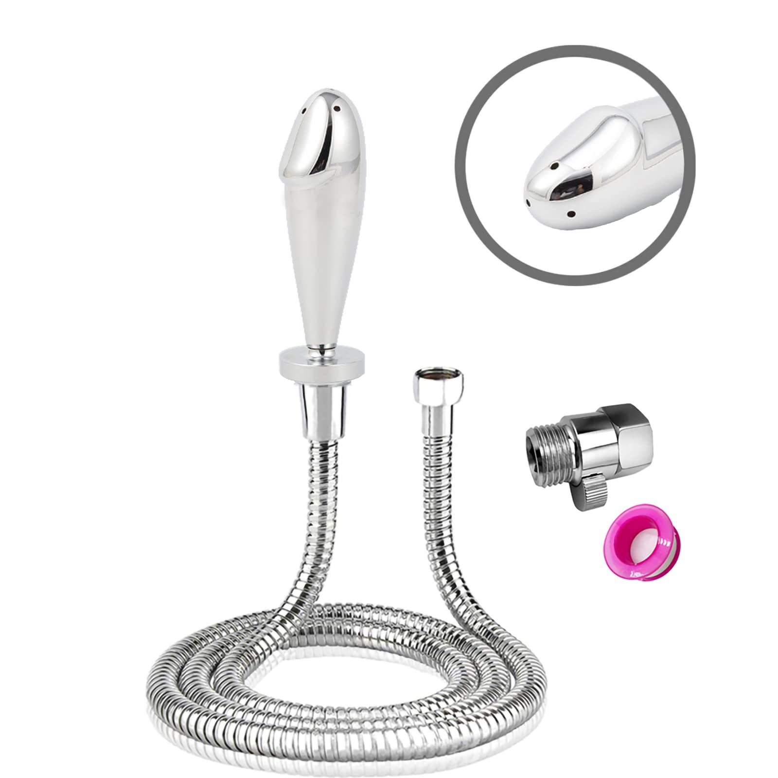 JIELUO Shower Douche Enema Kit overview for easy personal cleansing.