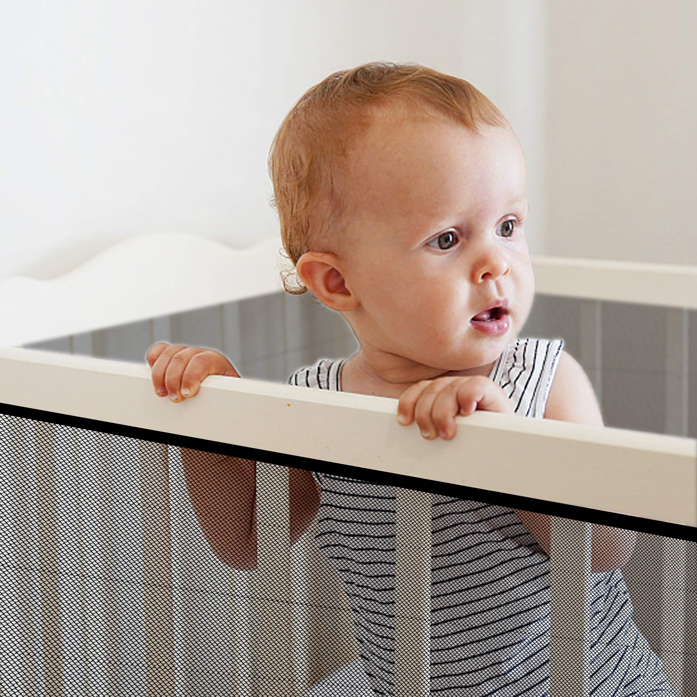 JIFTOK balcony and pool area safety net for added protection