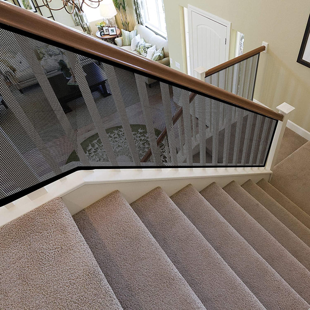 JIFTOK Ewaves zip-tie fasteners ensure a secure, adjustable fit for various banister sizes.