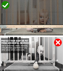 JIFTOK indoor outdoor net suitable for stairs balconies and windows