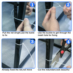 JIFTOK weatherproof railing net suitable for indoor and outdoor use