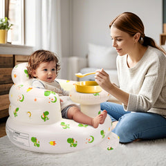 Jikasho baby seat with tray attachment ideal for feeding and play