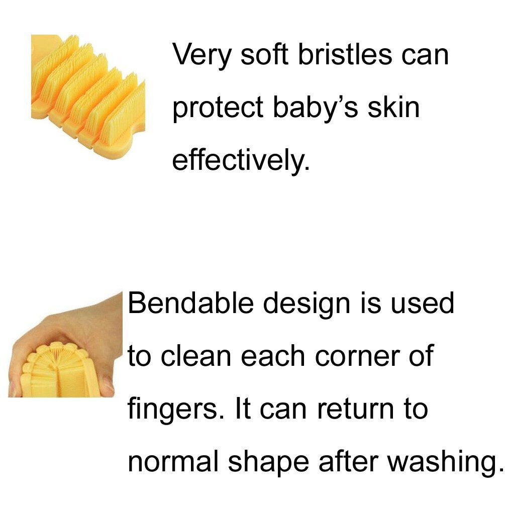 JINCH nail scrubber in bathroom setup for quick kids hand washing