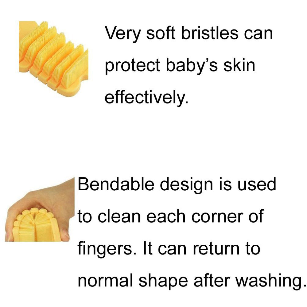 JINCH nail scrubber in bathroom setup for quick kids hand washing