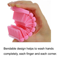 JINCH long-short-bristles reach nail corners without scratching.