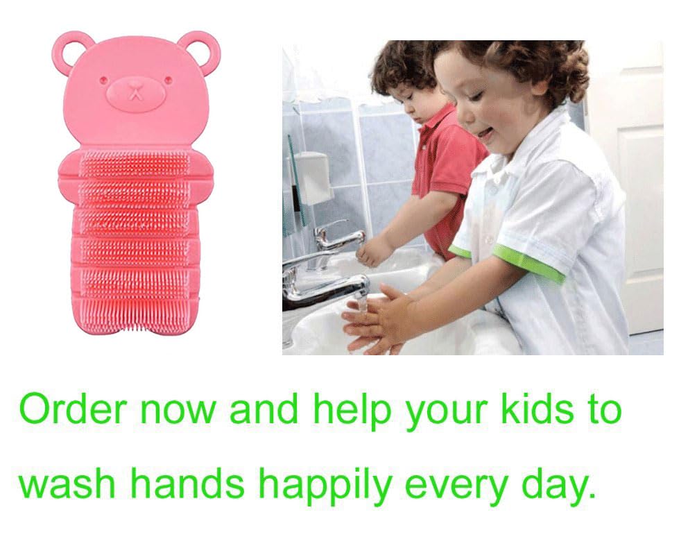 JINCH soap-compatible scrub brush creates lather with bath gel safely.