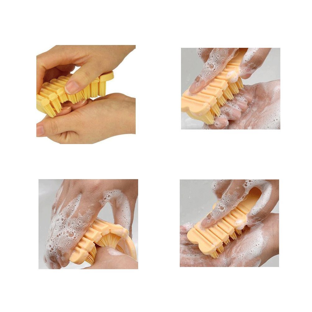 JINCH nail scrubber top hanging hole for air-drying