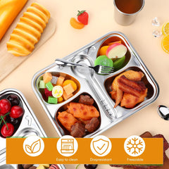 Jinei stainless steel bowl 2, sturdy design for meals on the go.