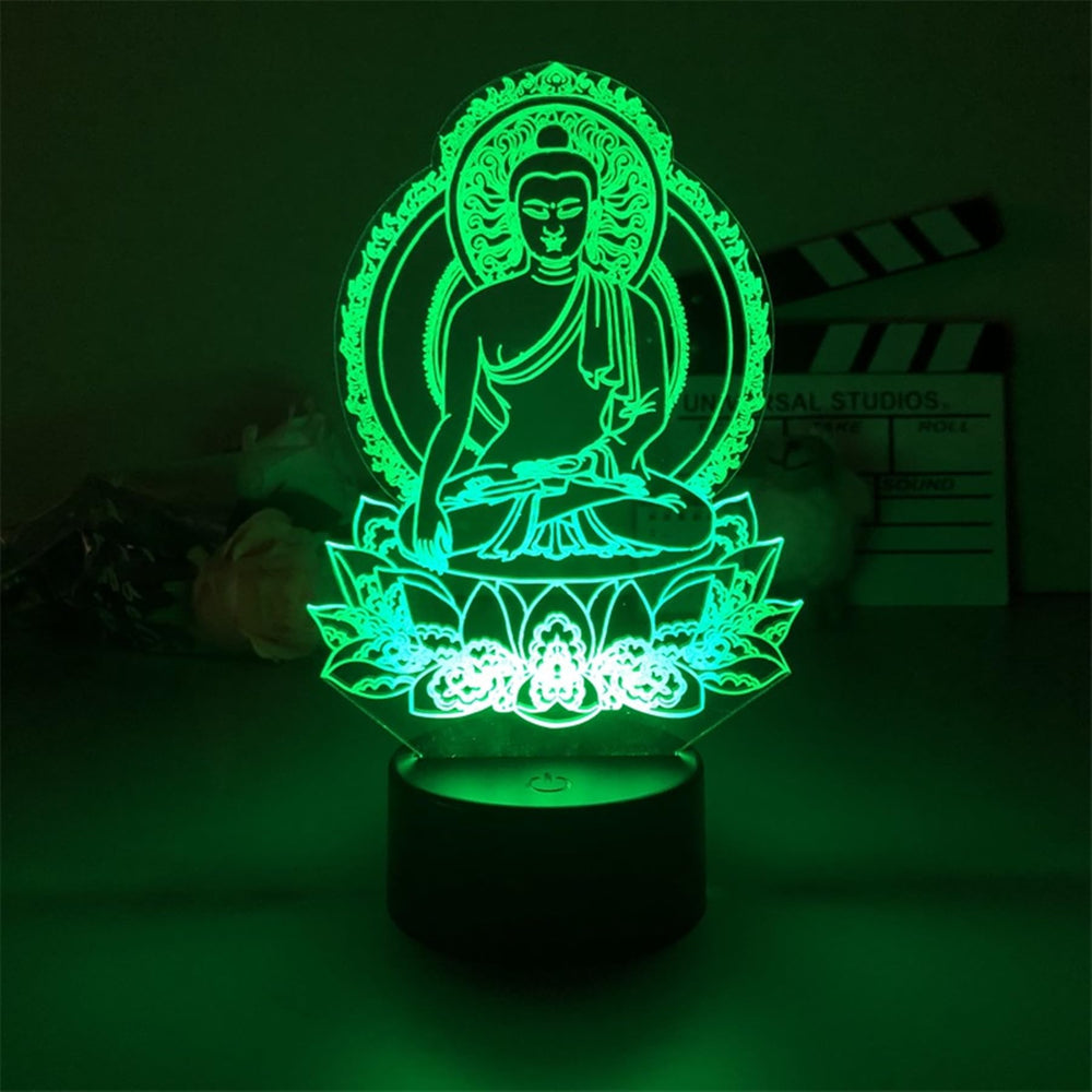 Jinnwell bedside decor lamp adds ambient glow for nighttime reading.