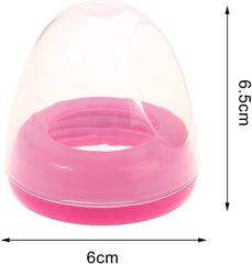 Jinshining orange cap and ring in food-grade PP for safe feeding.