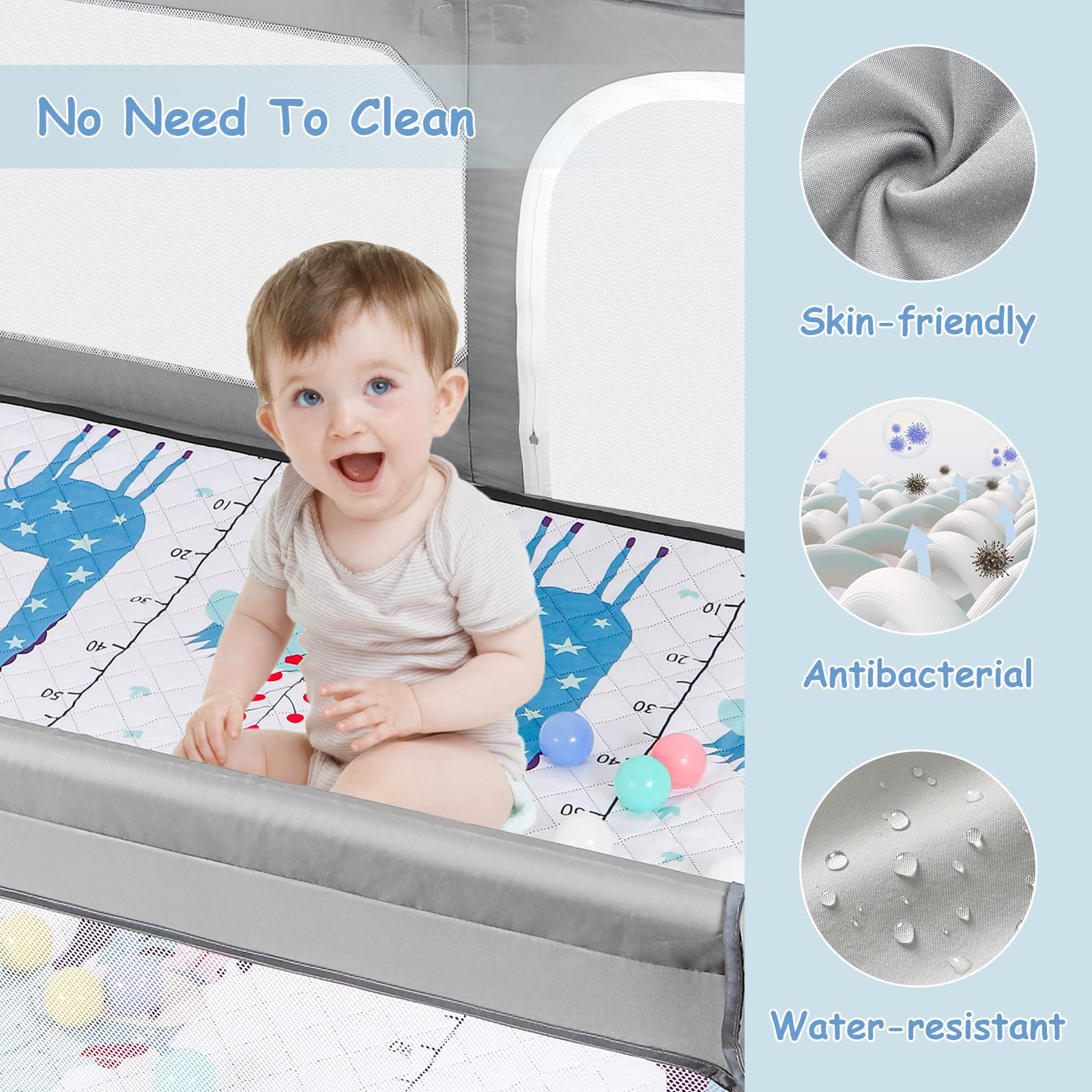 JINXIA stainless steel frame emphasizes durability and stability during play