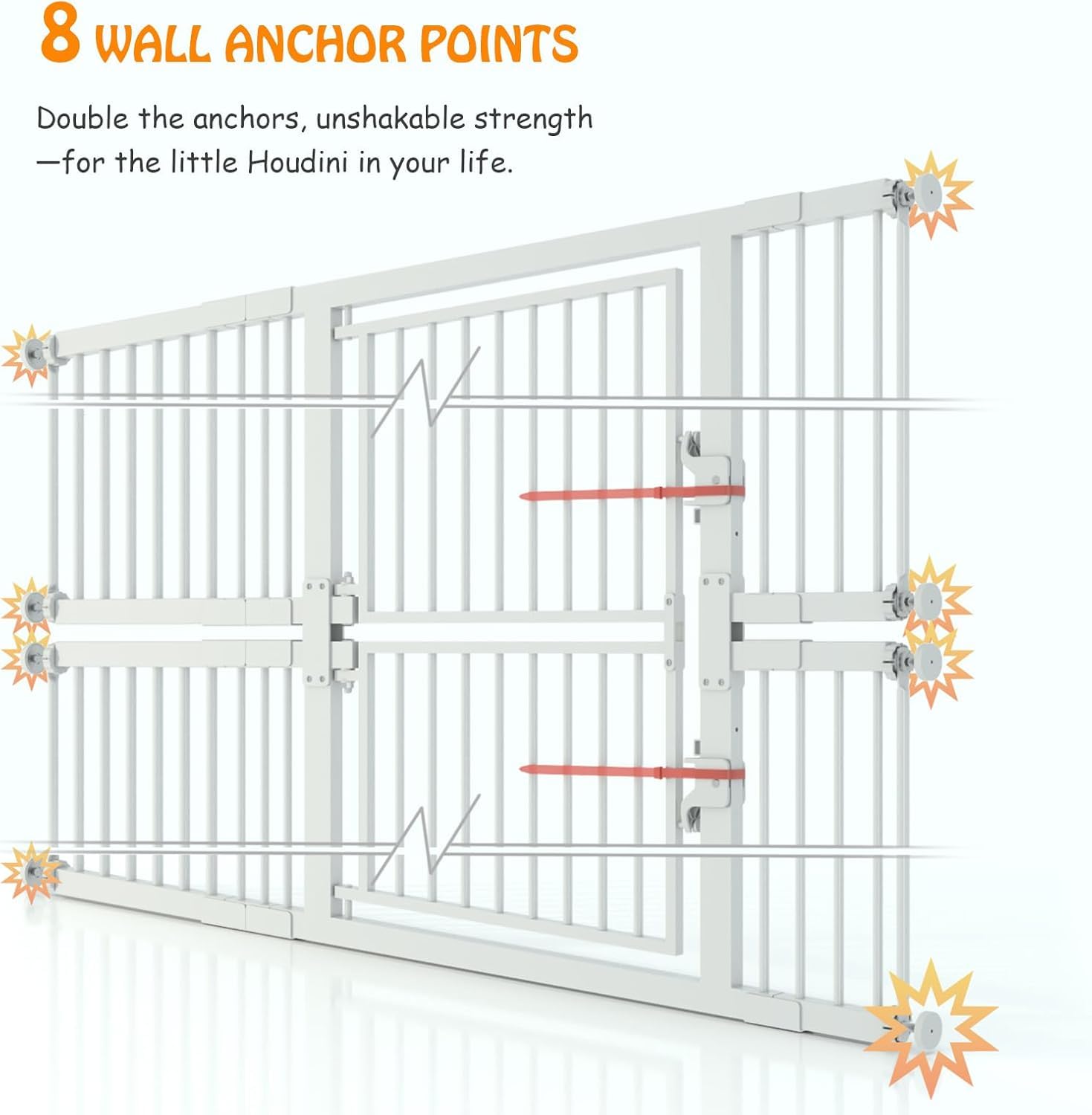 Jiprlak center dual-lock design prevents accidental openings.