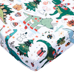 JISEN baby crib sheet in soft material for cozy sleep