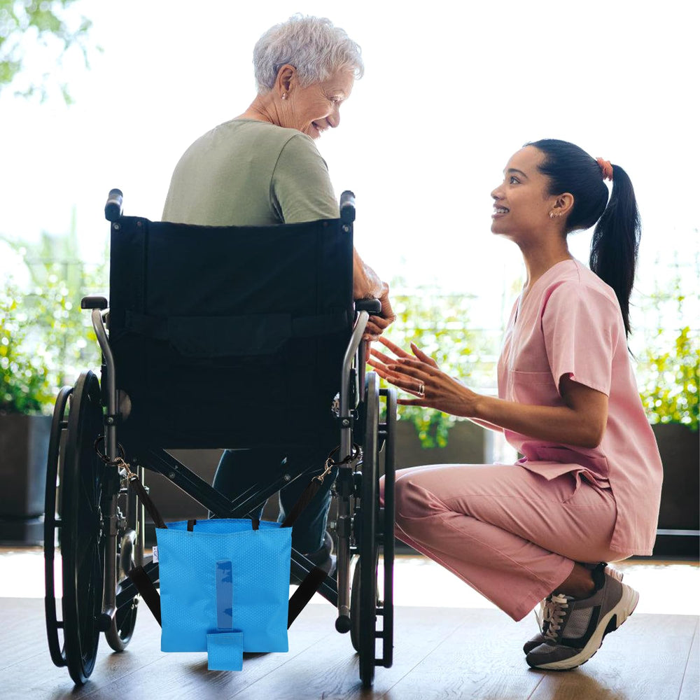 JISUNZON PrivacyShield is ideal for wheelchairs, scooters, and bed rails during travel.