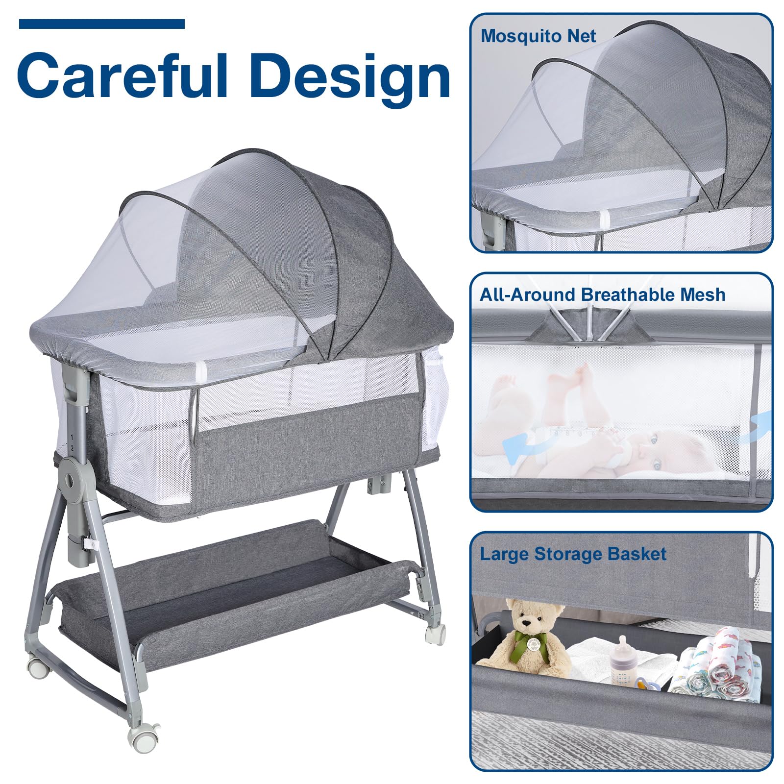 Jixrolyn all-around air mesh design for airflow and visibility.