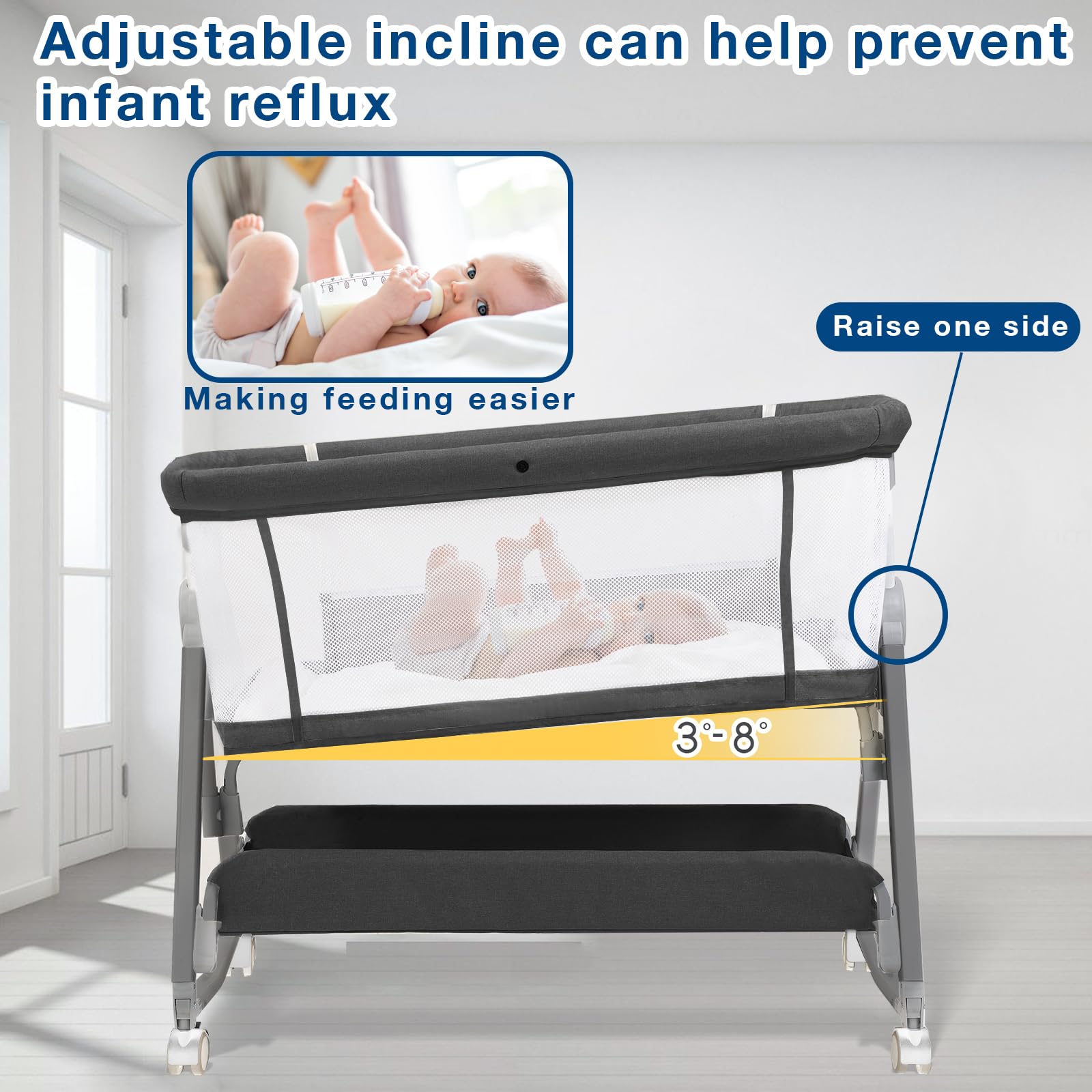 Compact, portable folding design ideal for small spaces.