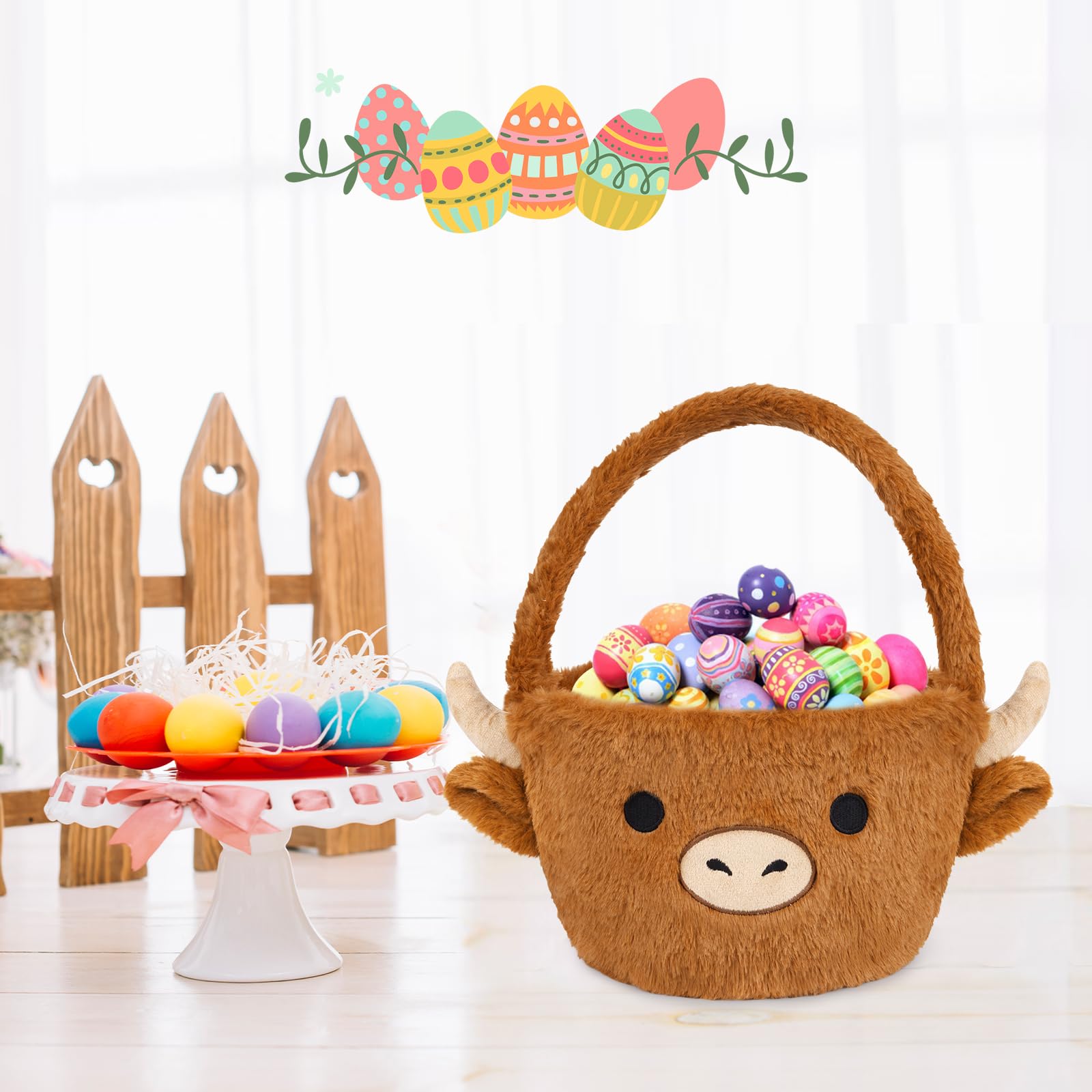 JIZWPOOM vacuum-packed basket; gentle pat or sun restores shape.