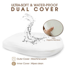 Dual cover system by J&JOO for easy washing and hygiene