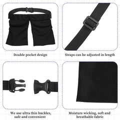 JJUNW shower drain bag with strap for hands-free cleaning after surgery.