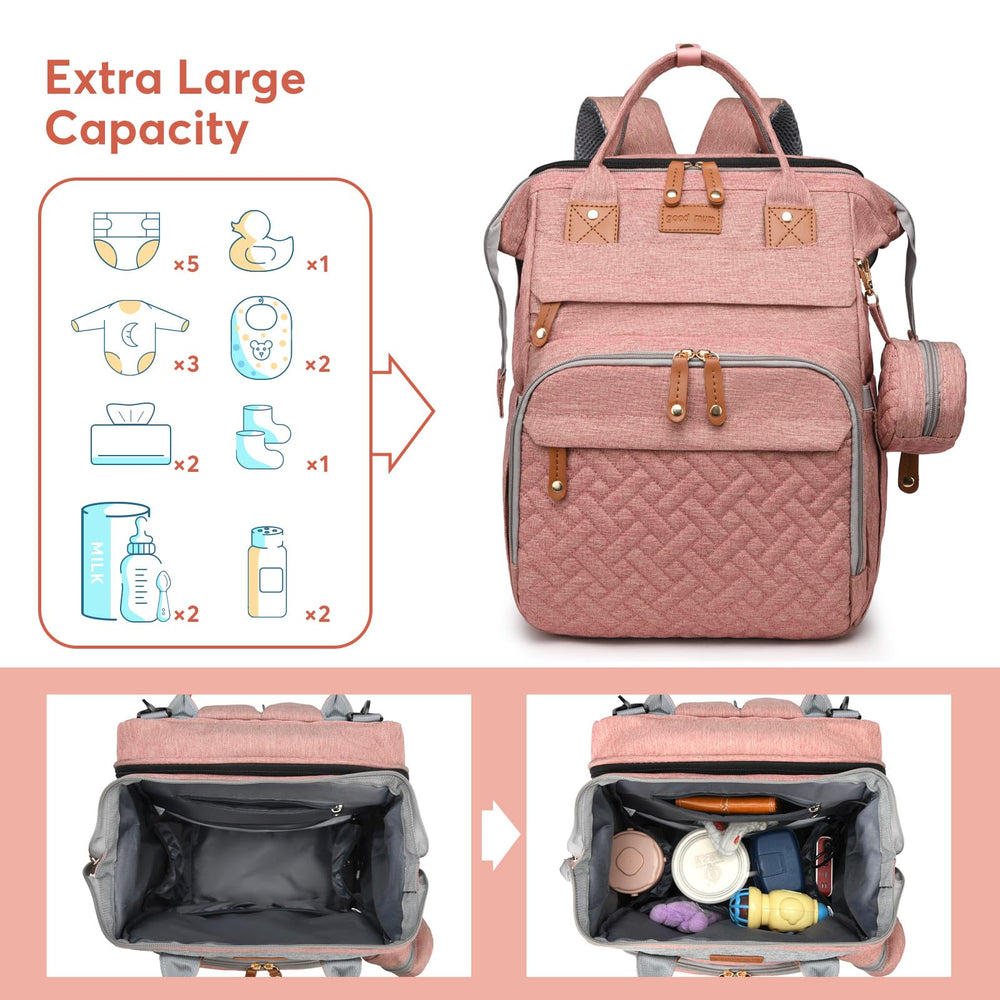 JKJRJJ diaper bag large capacity pockets for organized essentials