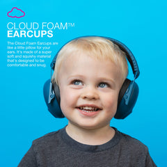 JLab JBuddies Protect foldable design for easy travel with kids.