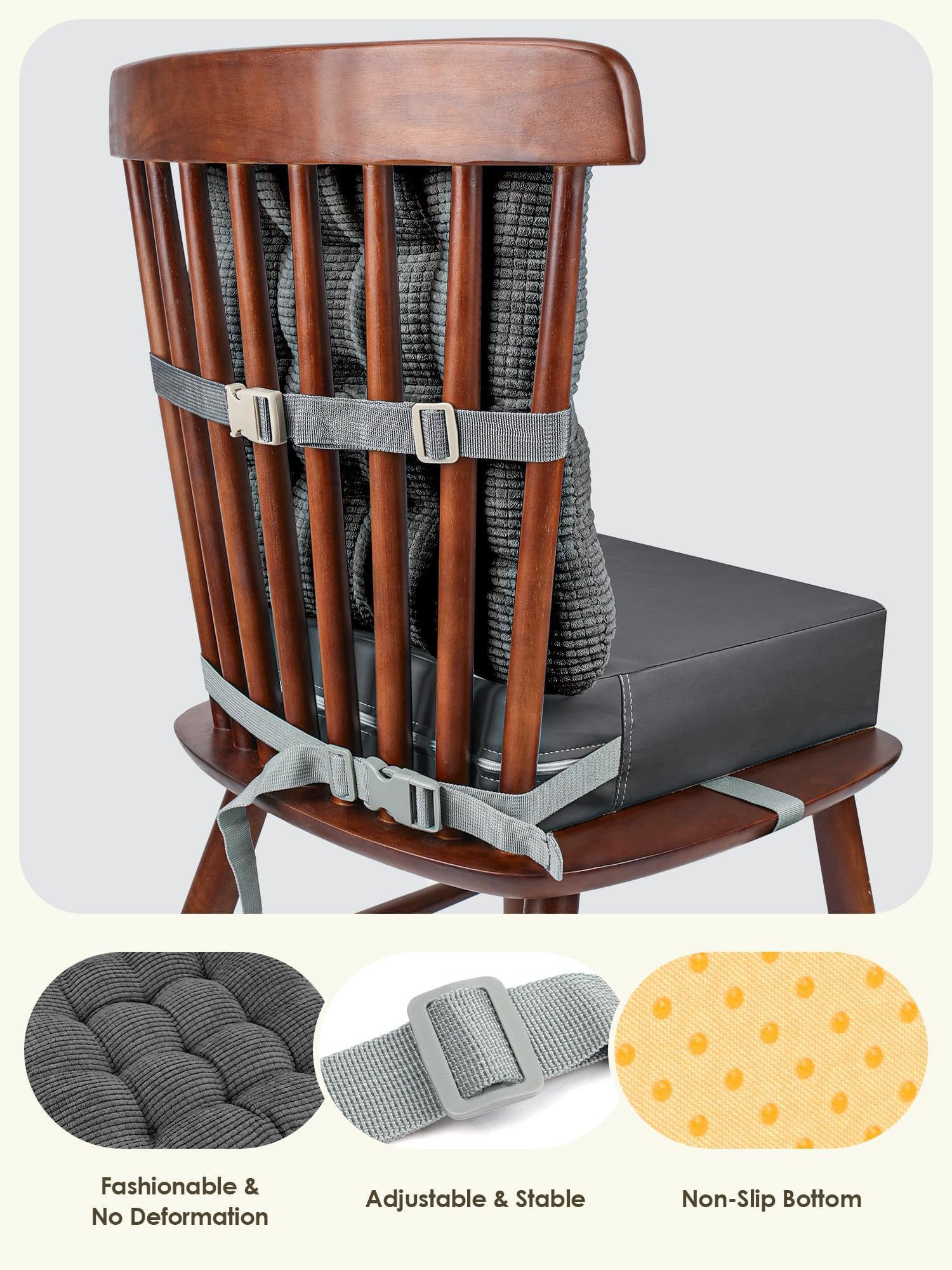 JLGCUF washable PU leather cover cleans easily after spills