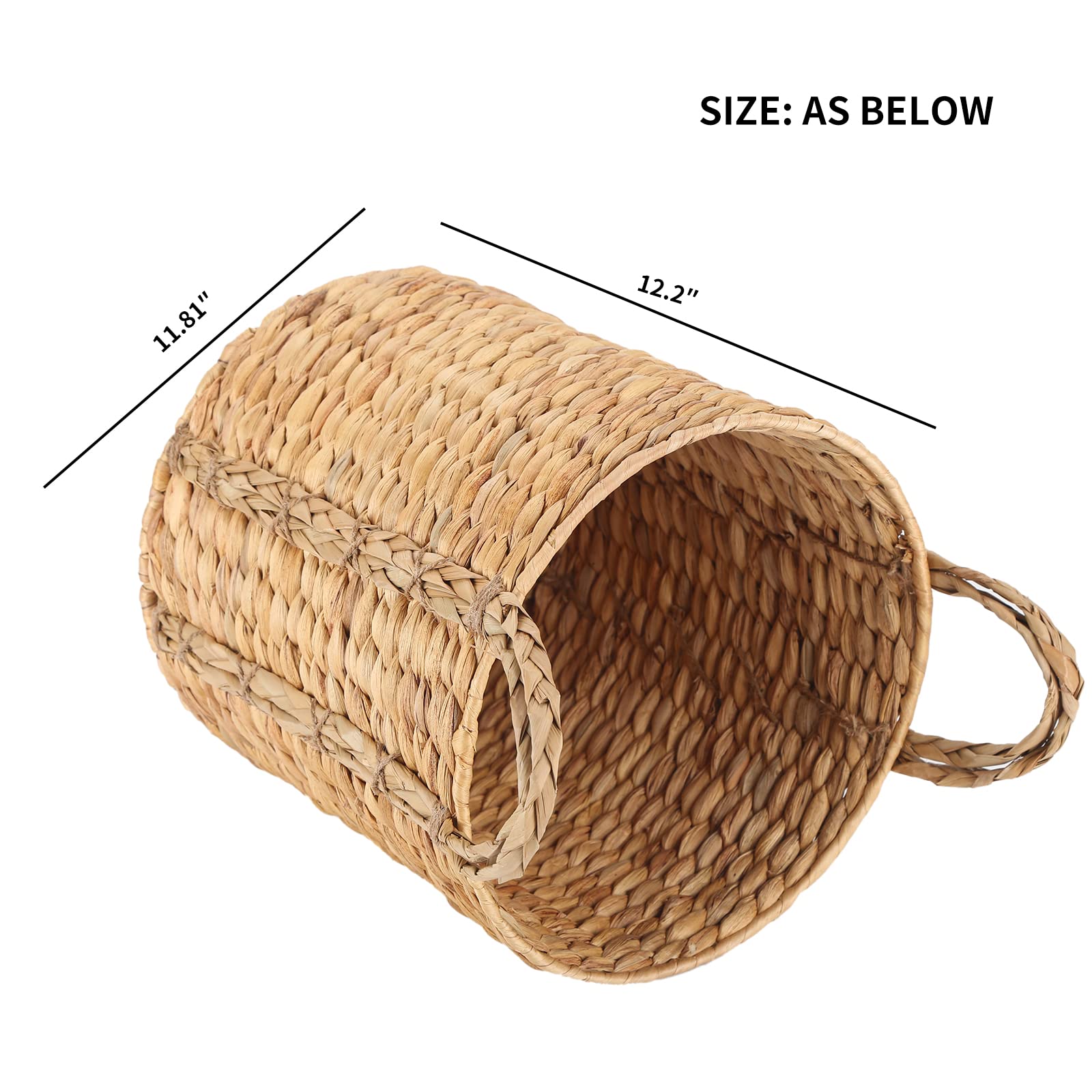 JLKIMZVO seaweed bath towels basket keeps towels organized