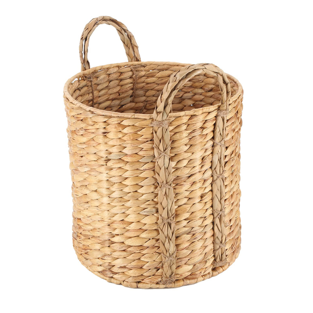 JLKIMZVO seaweed belly basket with handle ideal for easy laundry transport