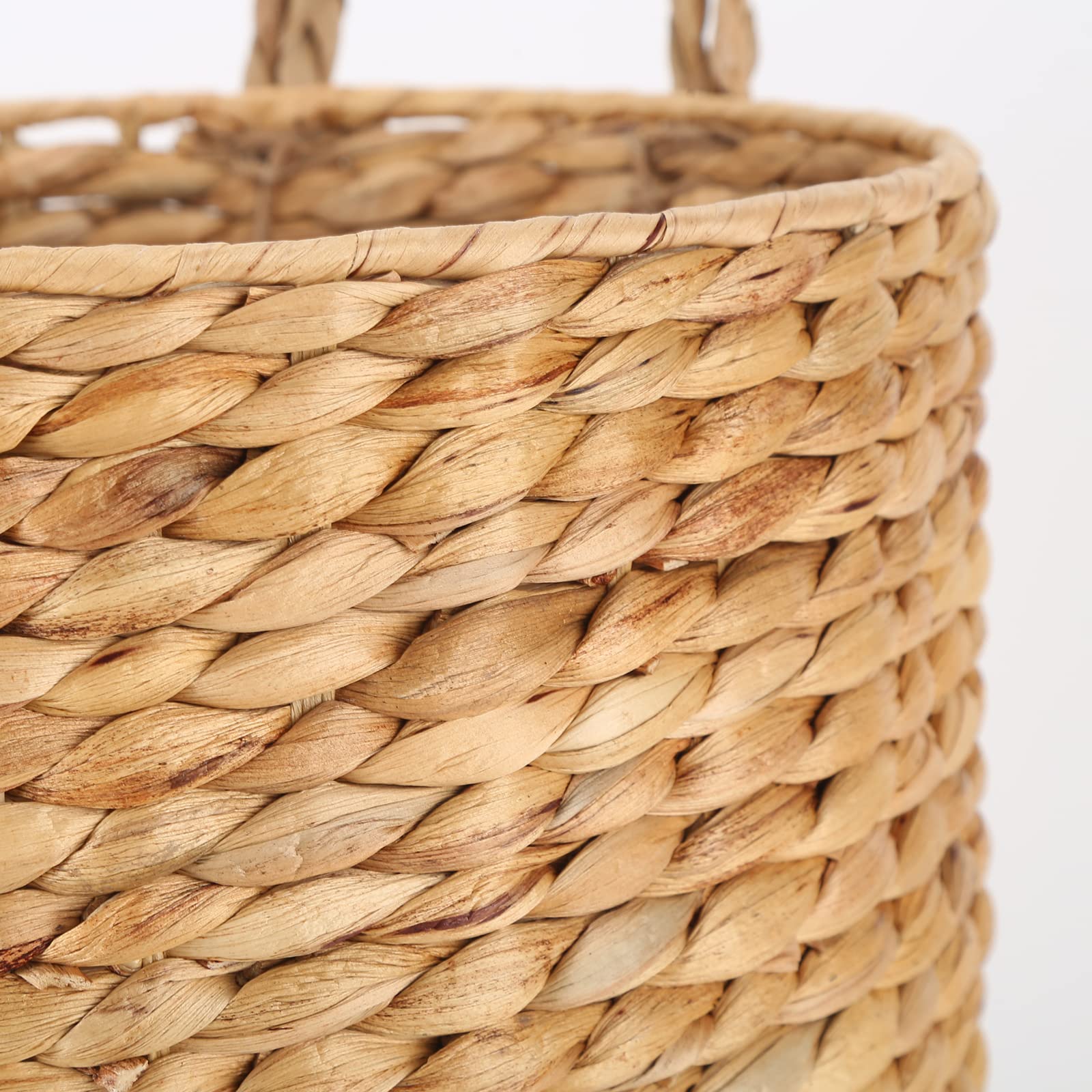JLKIMZVO seaweed decorative storage basket blends with décor