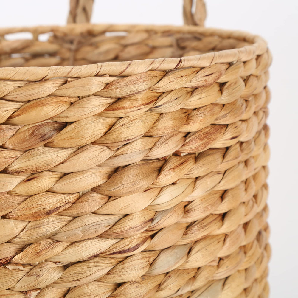JLKIMZVO seaweed decorative storage basket blends with décor