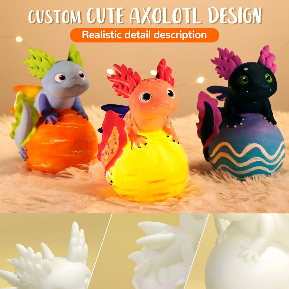 JMMICO axolotl-lamp-kit brushes designed for safe, precise kid painting.