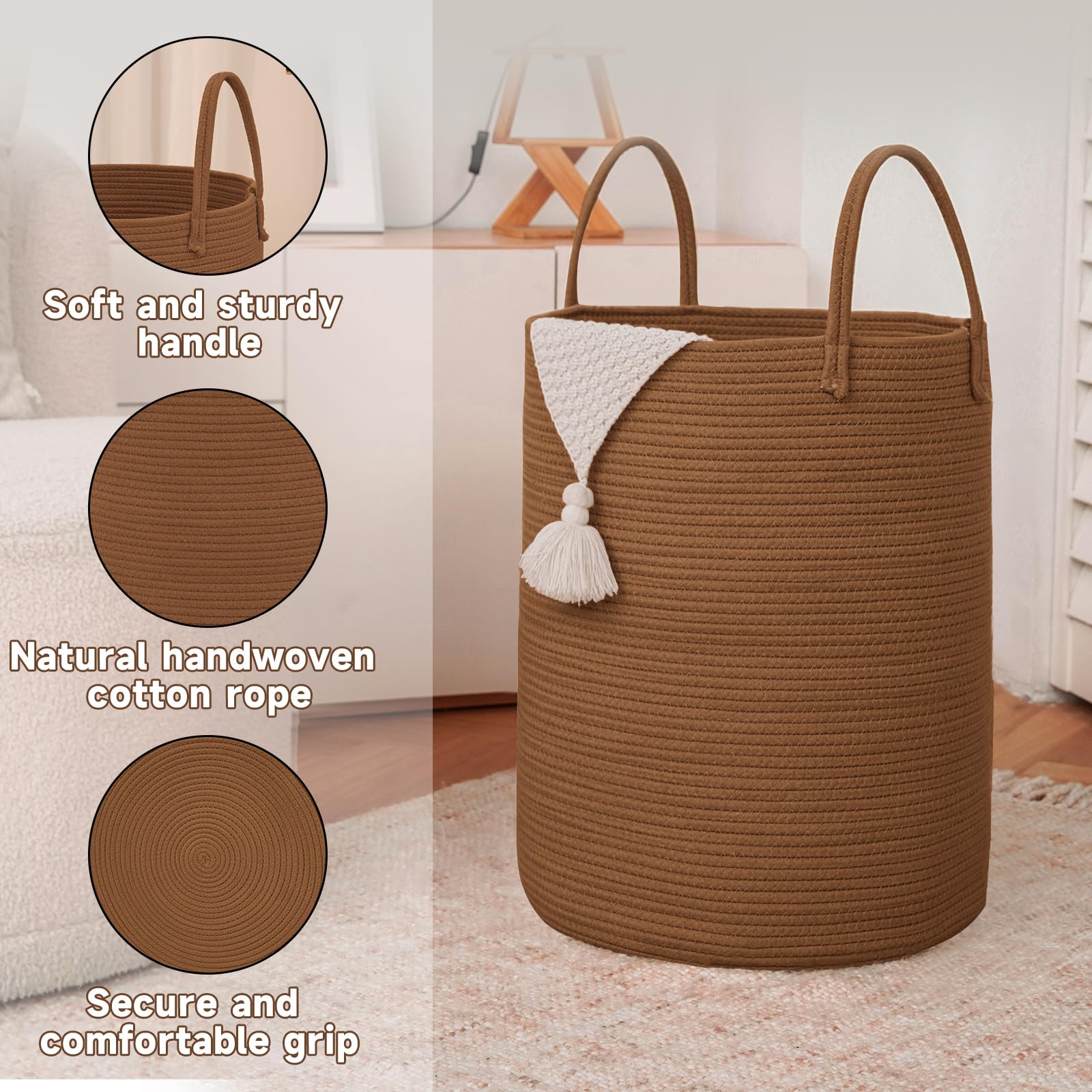 JMvicyroam foldable bin for nursery and living room use