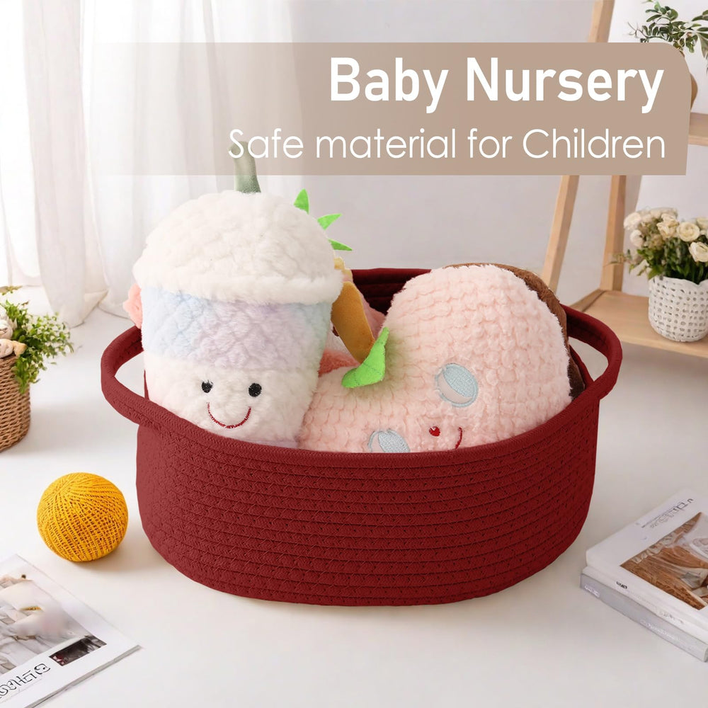 Empty JMvicyroam gift basket ready for personalized presents