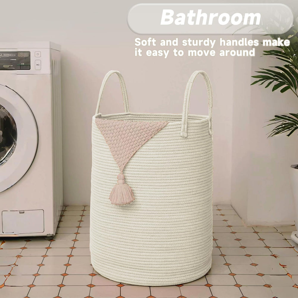 JMvicyroam living-room basket adds natural decor while concealing clutter