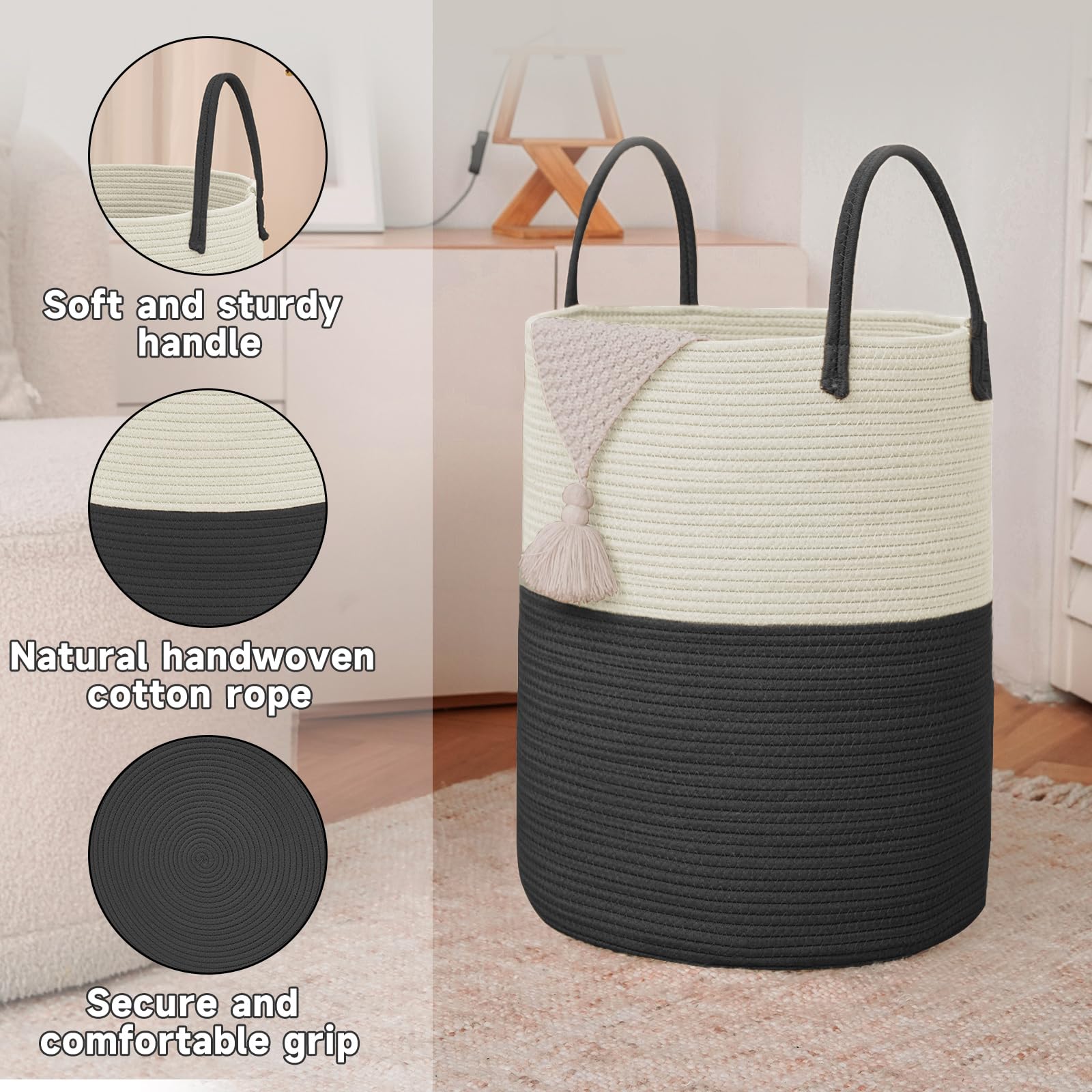JMvicyroam multipurpose organizer suits living rooms, nurseries, laundry rooms for clutter control.