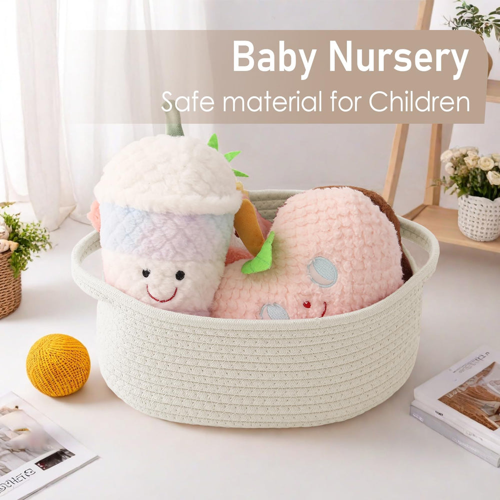 Soft ergonomic handles on JMvicyroam basket for comfortable transport