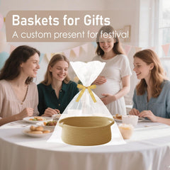 JMvicyroam decorative basket adding rustic charm to any room