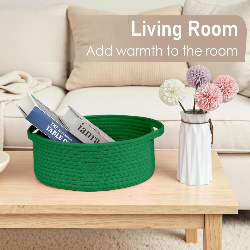 Rustic decor basket from JMvicyroam adds charm to a room
