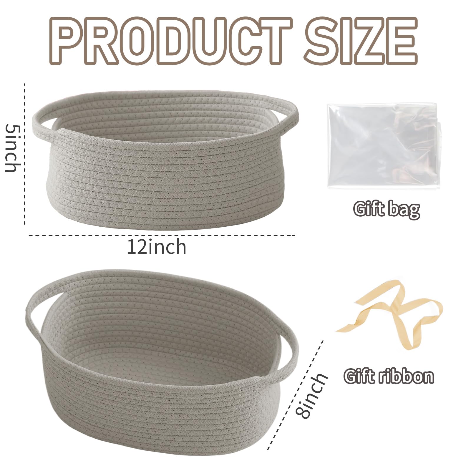 JMvicyroam basket handles provide easy transport around the home.