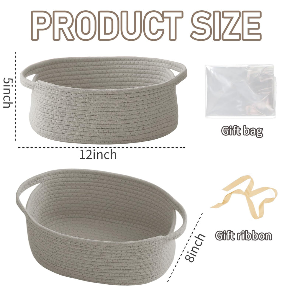 JMvicyroam basket handles provide easy transport around the home.