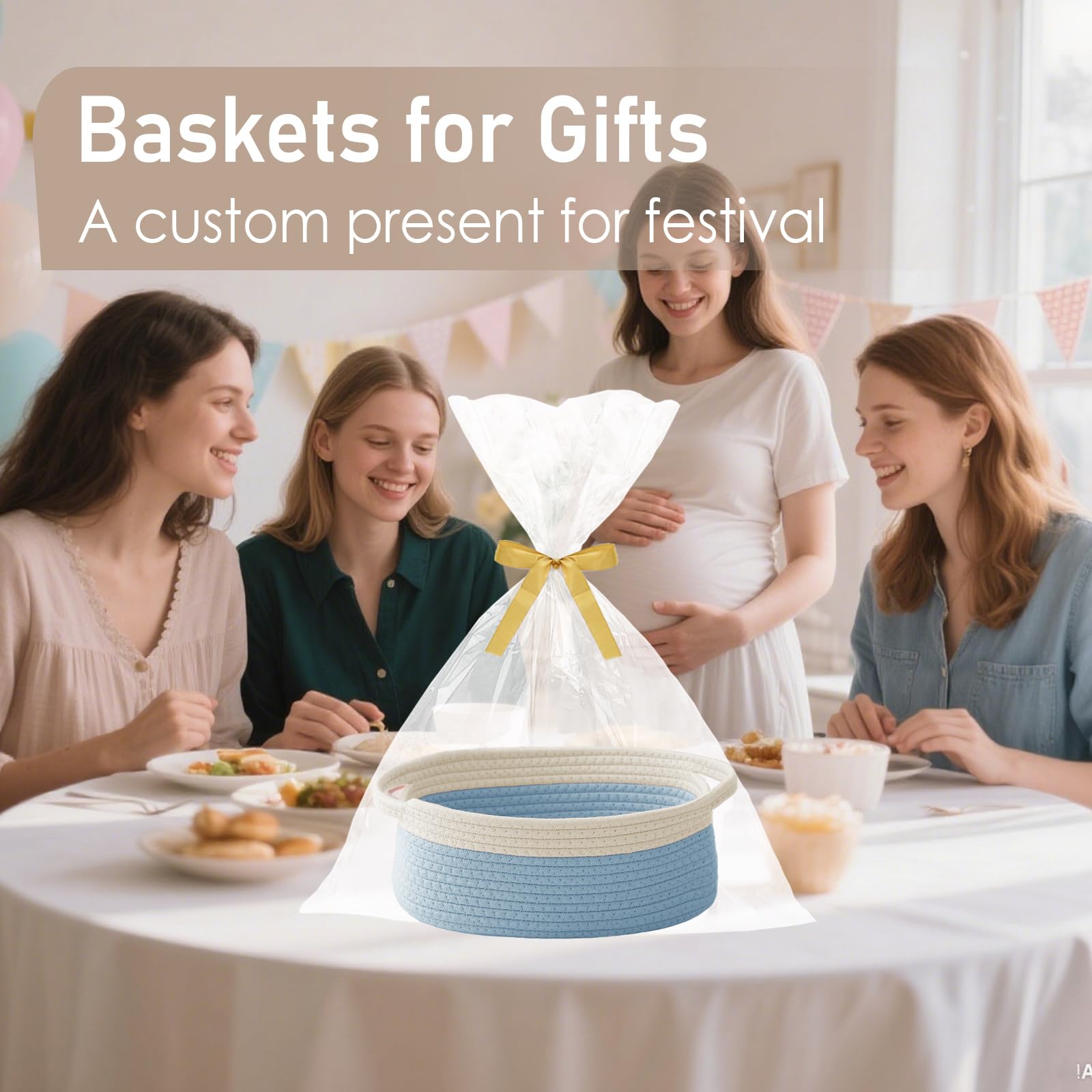 JMvicyroam soft ergonomic handles simplify moving the basket.