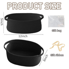JMvicyroam soft-handled basket closeup showing easy grip for daily use