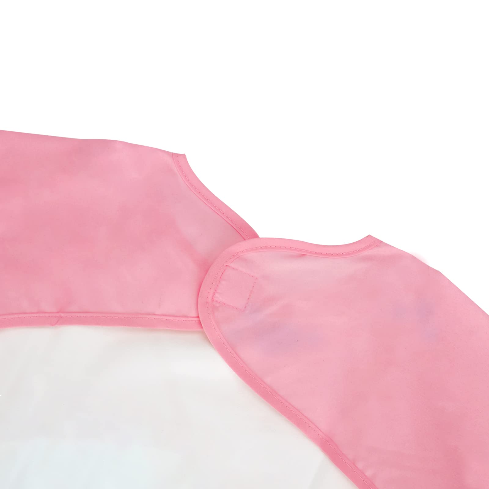 JNINTH Baby Bibs waterproof wipeable material close-up highlights durable, easy-clean surface.
