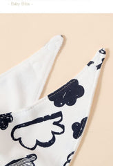 JN&LULU trendy patterns bandana bibs match outfits and simplify mess